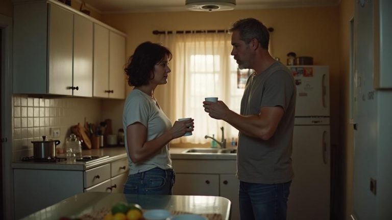 «Что я всегда любил её» — тихо признался Аркадий, избегающий взгляда жены на фоне их тридцатилетнего брака