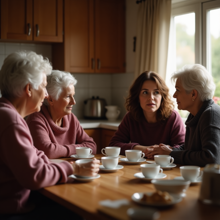 — Как ты могла не накормить мою маму и её подруг? — кричал муж. -Пошла вон из моего дома жалкое позорище!